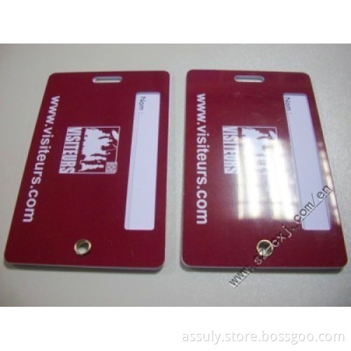 Luggage tag,PVC Luggage tag,plastic luggage tag